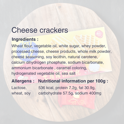 Crackers au Fromage